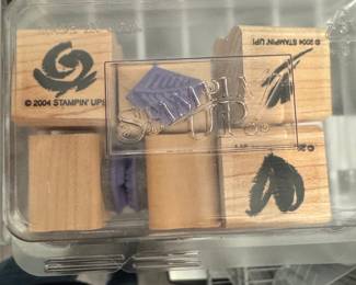 Stampin' Up! Rubber Stamps Set