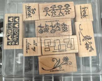 Stampin' Up! Rubber Stamps Set (2004)