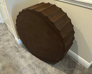Ethan Allen "Tree Stump" Accent Table