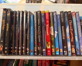 DVDs of Harry Potter & Other Kids Movies