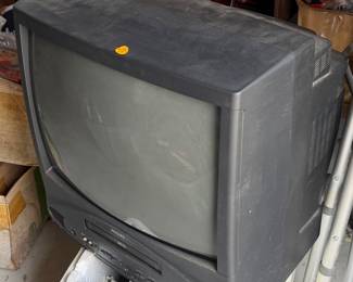TV with VHS Player