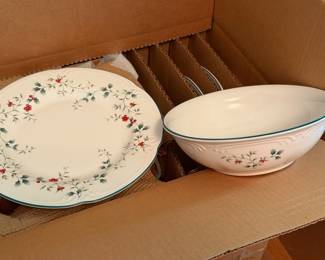 Christmas China - full set