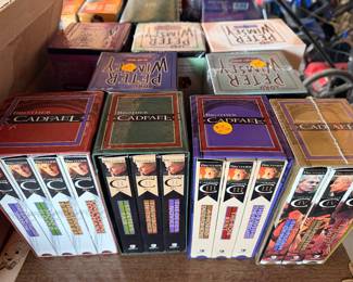 Cadfael & Peter Wimsey VHS Tapes