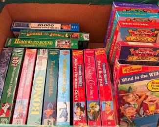 Classic Kids Movies on VHS