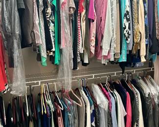 Closet full of name brand designer clothes! Some new with tags.