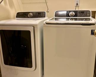 SAMSUNG AquaJet VRT Washer & MultiSteam MoistureSensor Dryer