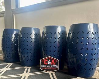 Decorative Stools / Plant stands (metal)