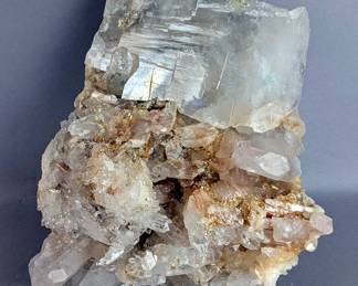 Large Quartz Crystal Mineral Specimen, 7.055kg