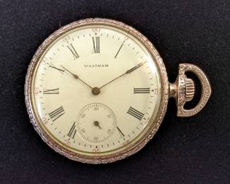 Waltham Model 1894 14K Gold Filled Pocket Watch