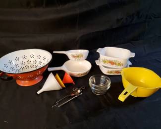Vintage Corningware Baking Set  Retro Kitchen Essentials Lot  MidCentury Modern