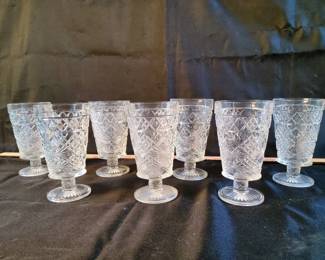Set of 7 Water Glasses