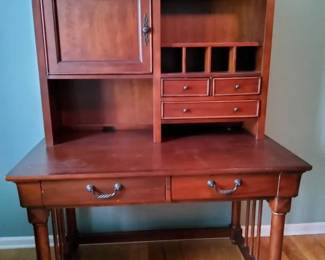 Aspenhome 48 Laptop Desk with Integrated Hutch