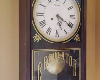 Vintage Ethan Allen Regulator Wall Clock