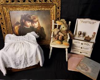 Vintage  Antique Nursery Heirloom Collection Estate Lot