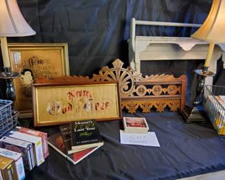 Vintage Mozart  Classical Music Enthusiast Lot  Books, Box Sets, Lamps,  Ornate Wood Decor
