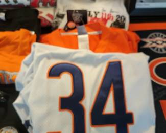 Walter Payton sports memorabilia 