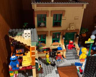 21324 123 Sesame Street Lego House