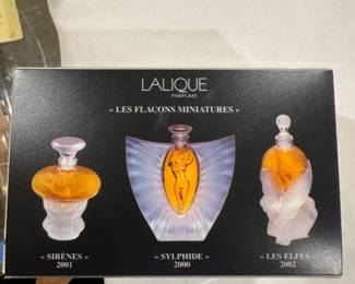 LaLique Perfume Set