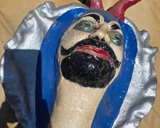 William Iaculla ceramic mask $100