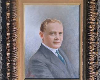 Antique portrait.