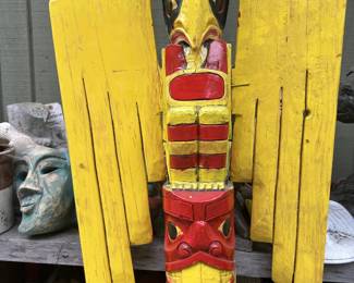 NW Coast Native American totem.