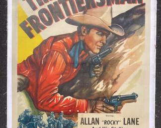Linen Backed Vintage one sheet movie poster$150
