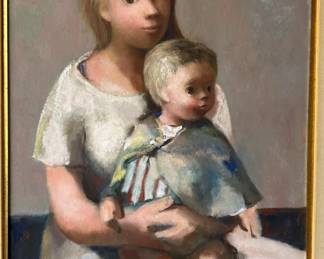 Jose Montes oil.