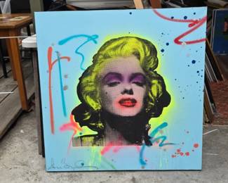Painting of Marilyn Monroe by Shane Bowden
