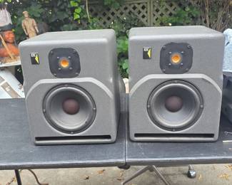 KRK 9000 studio monitors