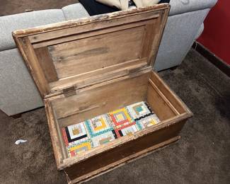 Vintage storage chest