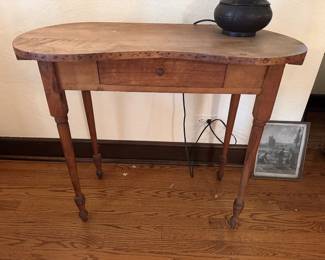 Late 1800's walnut desk