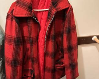 Vintage Buffalo Plaid Hunting Jacket