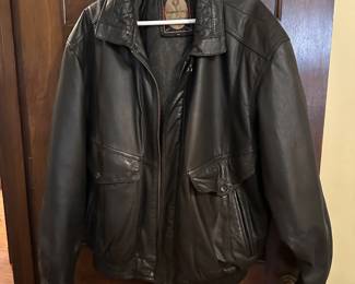 Vintage Leather Members Only jacket