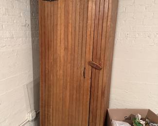 Late 1800's to early 1900's Pine Wardrobe - 31" x 19.5" x 72.5" - Available for Pre-sale
