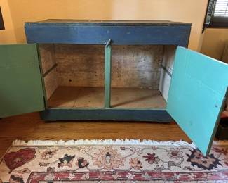 Mid to late 1800's pine cupboard - 40" x 18" x 29" - Available for Pre-sale