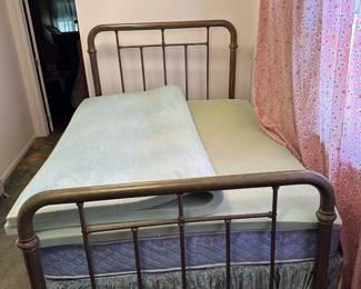 Vintage Brass Full Size Bed Frame