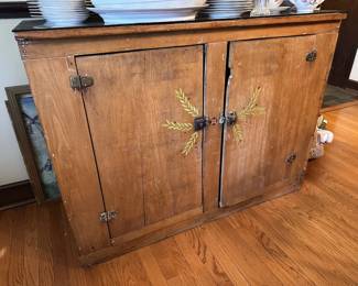 Late 1800's pine cupboard - 49" x 21" x 37" - Available for Pre-Sale