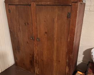 late 1800's to early 1900's pine cupboard - 46.5" x 18.5" x 52.5" - Available for Pre-sale
