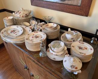 Large set of Lexington China
