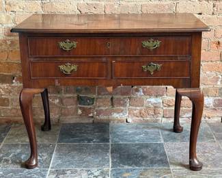 Late 1800's Queen Anne Mahogany Server 