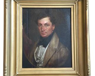 A French Portrait Oil Painting of a General