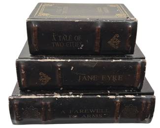 Early "Tale of Two Cities" by CHARLES DICKENS Faux Book Stash Box