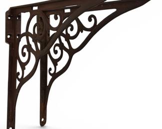 French Cast Iron Architectural Shelf Brackets