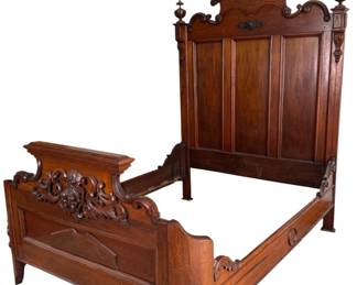 1890's Victorian Bed Frame 