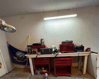 Garage packed with tools & Craftman!