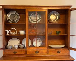 Solid Wood China Cabinet (there are 2)