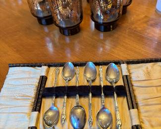 Set of Apostle Spoon collection 