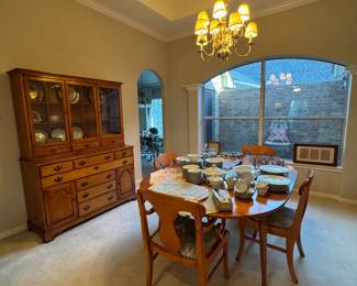 Solid Maple Dining Room Table
