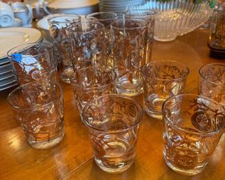 Mid Century Modern Barware/Glasses