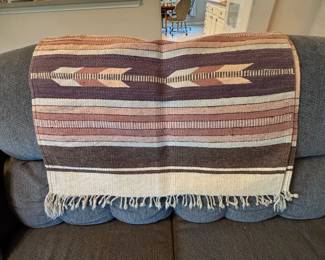 Vintage Navajo rug, bought in New Mexico